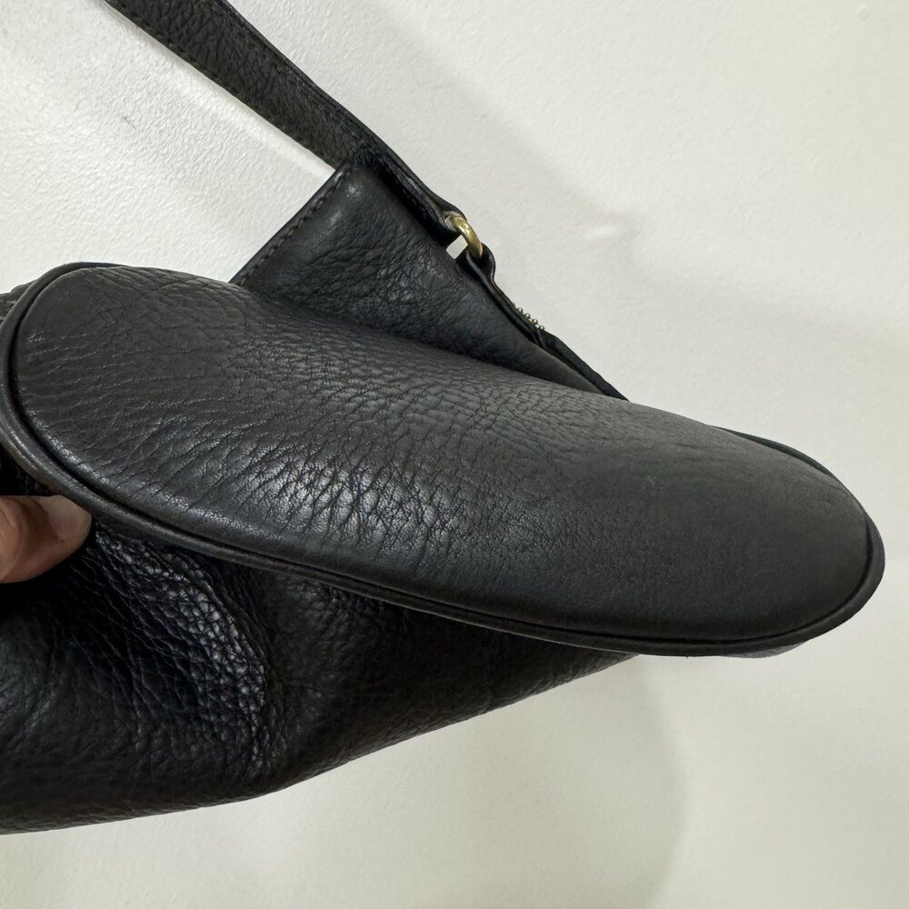 Coach Sonoma Bucket Bag 4907 Black Pebbled Leather Excellent Condition Vtg - Picture 7 of 13